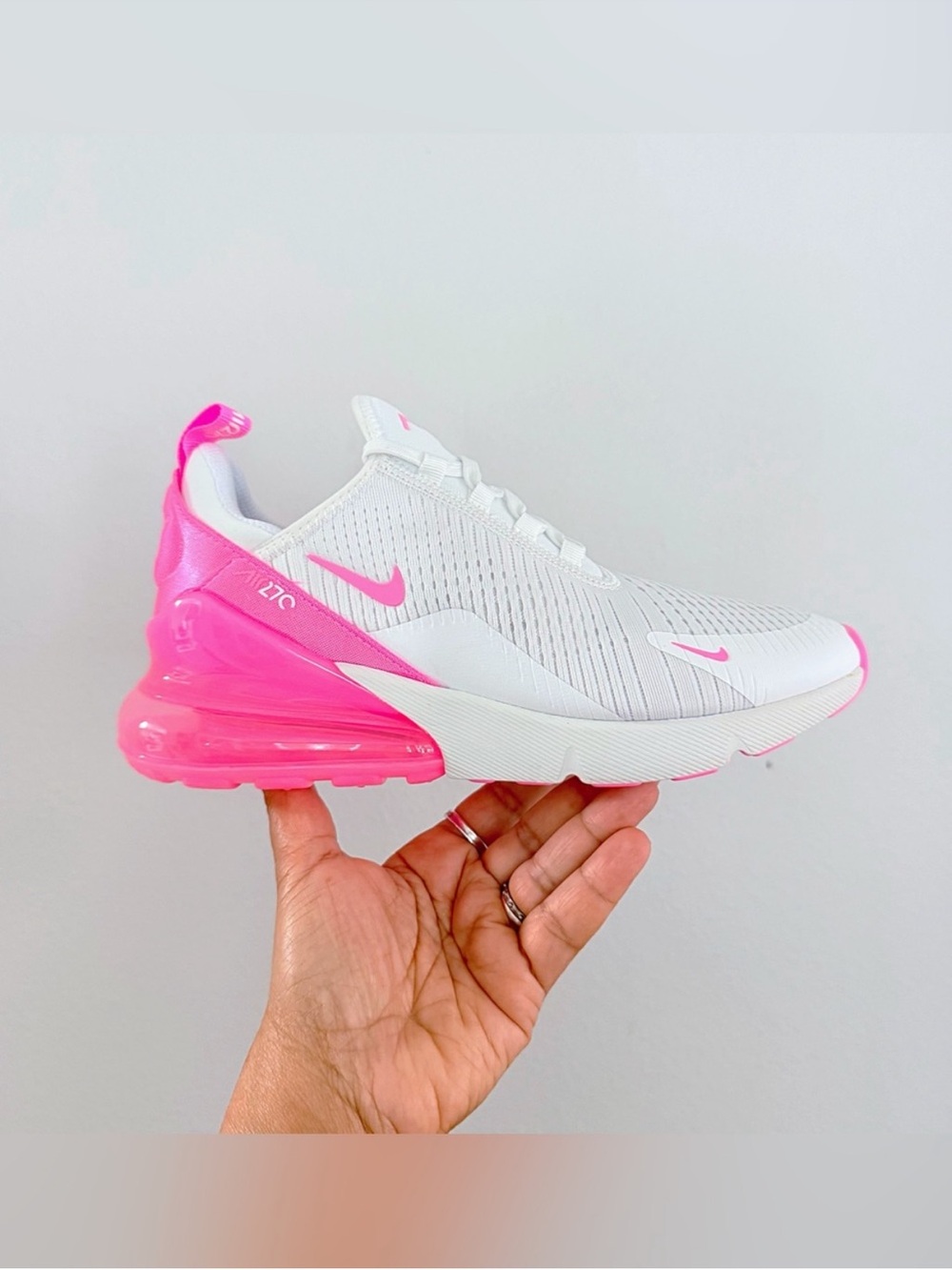 Nike Air Max 270 Pink Spell White Women’s Sneakers